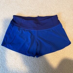 Lululemon Blue Athletic Shorts